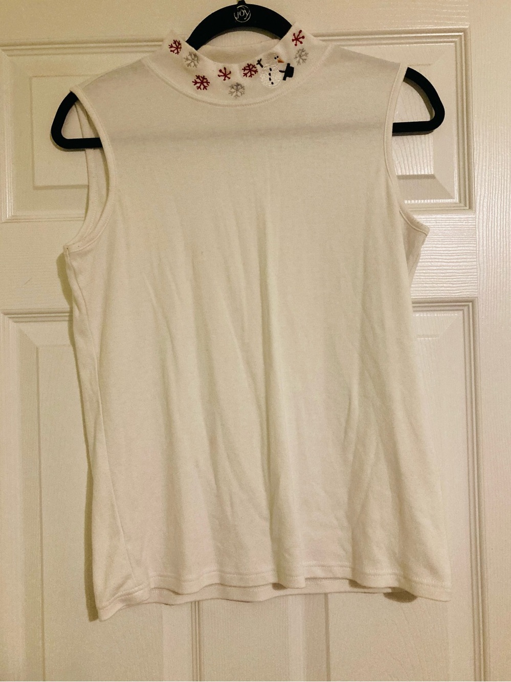 Christopher Banks Winter Mock Neck Tank Top